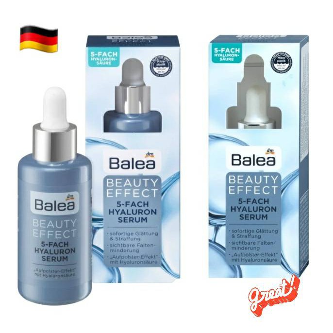 Balea Beauty Effect 5-fach Hyaluronic Serum เซรัมไฮยาแท้ จากเยอรมัน