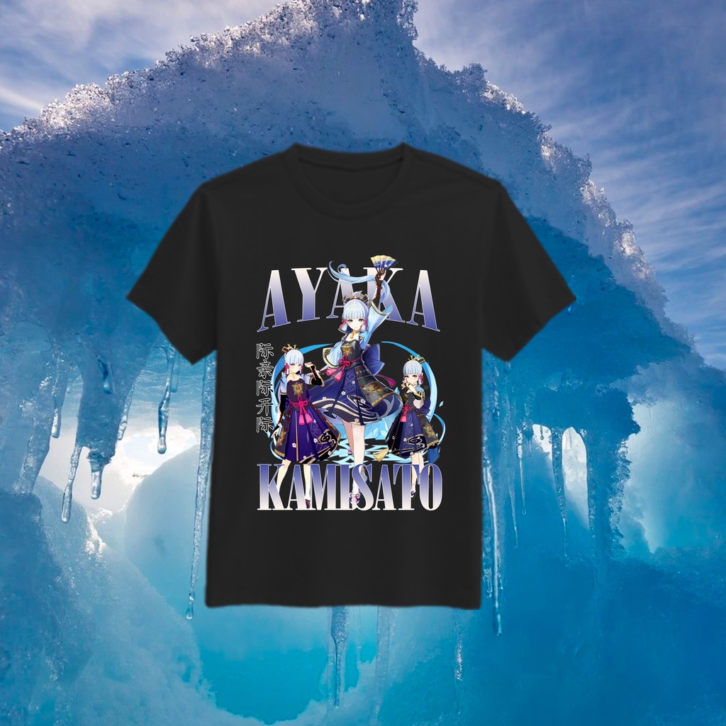 AYAKA KAMISATO HOMAGE TEE GENSHIN IMPACT
