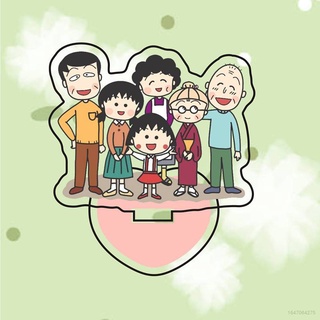 ฟิกเกอร์อะคริลิค รูปการ์ตูนอนิเมะ Chibi Maruko-chan สําหรับตกแต่งบ้าน