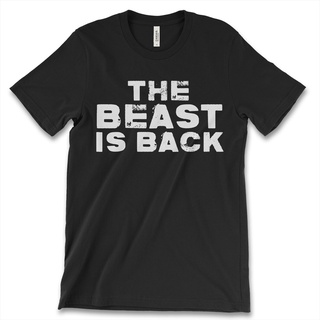 ขายดี!กระหน่ํา เสื้อยืดลําลอง แขนสั้น พิมพ์ลาย The Beast Is Back PLlkca28OBibbm24 สไตล์คลาสสิก เหมาะกับฤดูร้อน สําหรับผู