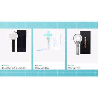 ผ่อนจ่ายปลายทางdm📢แท่งไฟ แท้ พร้อมส่ง lightstick enhypen bts txt nct blackpink treasure มี่บอม SE