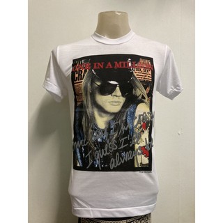 tshirtเสื้อยืดคอกลมฤดูร้อนเสื้อวง Guns N Roses สไตล์วินเทจ มีไซร้ MSto4XL