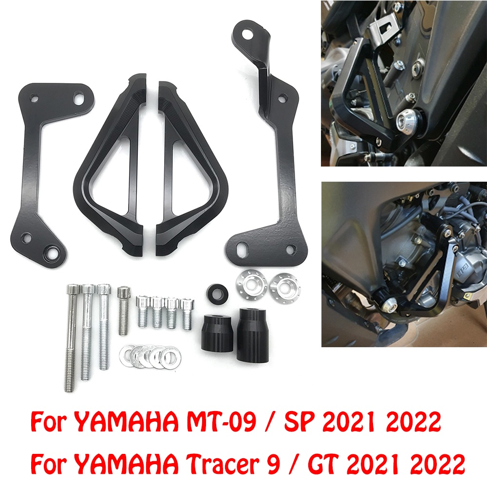 กันชนเครื่องยนต์ CNC สําหรับรถจักรยานยนต์ YAMAHA MT09 MT 09 MT-09 SP Tracer9 Tracer 900 9 GT 2021 2022