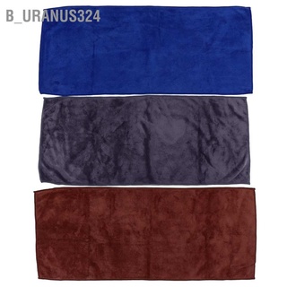 B_uranus324 3Pcs Multifunctional Microfiber Car Towels Super Absorben Wash Drying Double Sided Cleaning Cloth