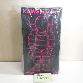 ++ ขาย Kaws What Party Pink สีชมพู ของใหม่ ของแท้ 10000% พร้อมส่ง Companion ++ Medicom BFF Bearbrick 400%