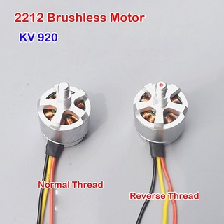 2PCS 2212 MOTOR 920KV Brushless Motor Outrunner CW CCW for Mini RC Multicopters Airplane Helicopter Remote