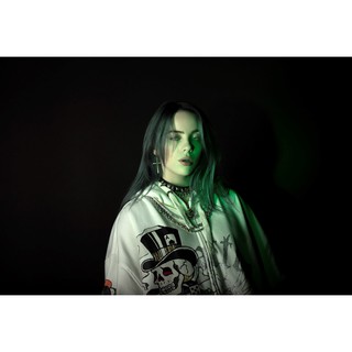 โปสเตอร์ Billie Eilish บิลลี ไอลิช รูปภาพ ภาพถ่าย ตกแต่งบ้าน ตกแต่งผนัง Music Poster โปสเตอร์วินเทจ โปสเตอร์วงดนตรี