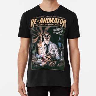 [S-5XL] 【All-Match】เสื้อยืด Re-animator! Gildan เสื้อยืด ผ้าฝ้าย 100% พิมพ์ลายภาพยนตร์สยองขวัญ Obscure สไตล์วินเทจ เรโทร