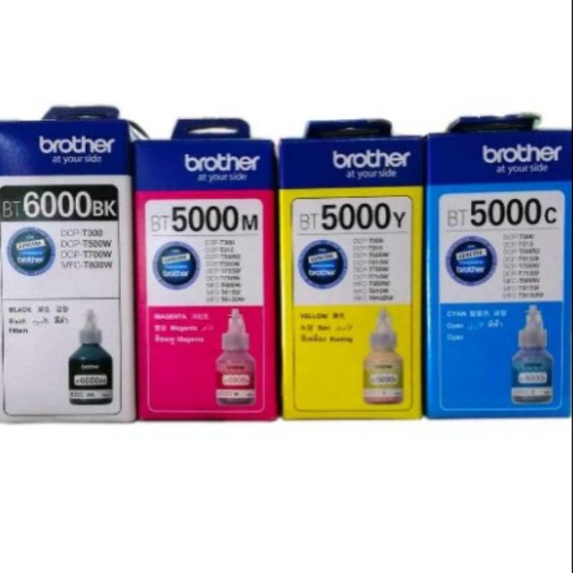 หมึก BROTHER แท้100% D60bk BT6000 BT5000 มีกล่อง