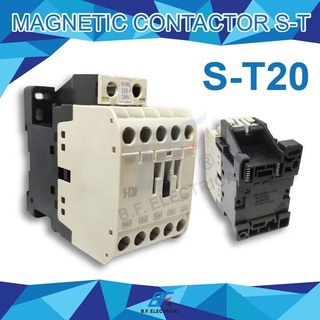 แมกเนติก คอนแทคเตอร์ ST-20 Coil 220V/380V Magnetic Contactor S-T20