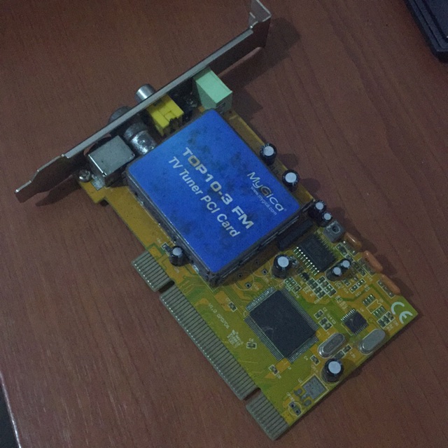 TV Tuner PCI Card ของ Mygica ใช้ต่อกับคอมพิวเตอร์เพื่อเชื่อมต่อสัญญาณทีวี