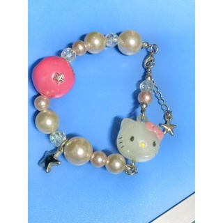 kitty Sanrio สร้อยข้อมือลูกปัดคิตตี้