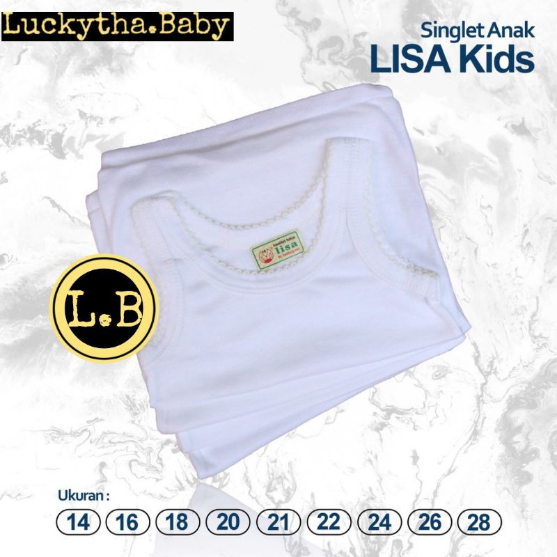 LISA cotton baby & เสื้อกล้ามเด็ก 0-12 ปี / เสื้อชั้นในเด็ก LISA / สายเดี่ยว Lisa
