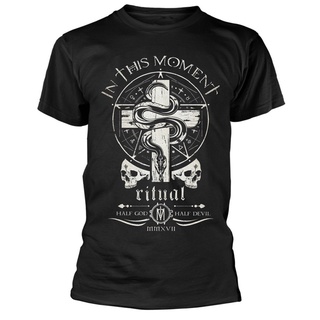 เสื้อยืด ผ้าฝ้าย 100% พิมพ์ลาย In This Moment Ritual คุณภาพสูง ใส่ได้ทุกวัน