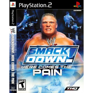 แผ่น PS2 Smack Down Here Comes The Pain (มวยปล้ำ)