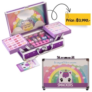 เครื่องสำอางเด็กของแท้จากอเมริกา ยี่ห้อ Lip Smackers Sparkle &amp; Shine Unicorn Train Case