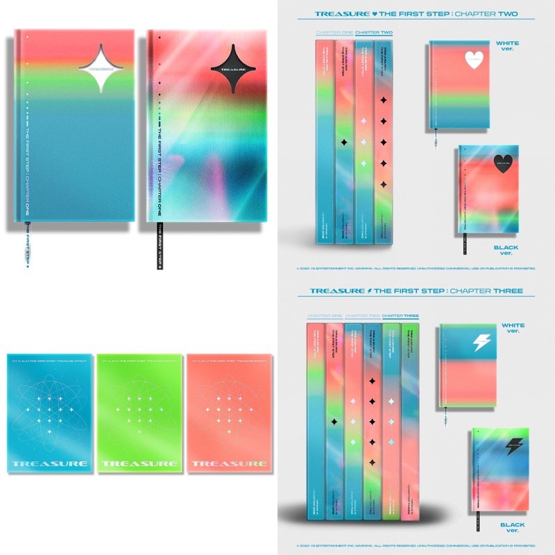 มีพร้อมส่งTREASURE Single album THE FIRST STEP CHAPTER ONE