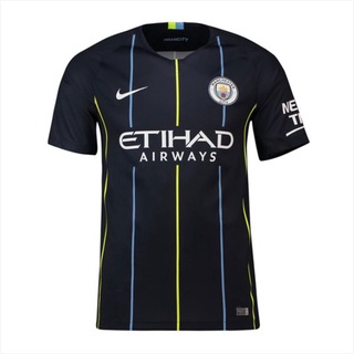 เสื้อกีฬาแขนสั้น ลายทีมแมนเชสเตอร์ซิตี้ ทีมเยือน 2018/19