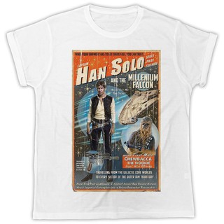 เสื้อยืดพิมพ์ลาย Captain Han Solo สำหรับเด็ก