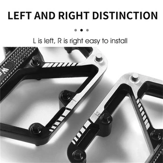 XUESEEE บันไดจักรยาน Ultra-Light Cycling DU Bearing แป้นเหยียบแบบแบน