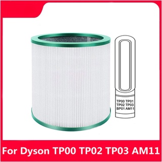 แผ่นกรองเครื่องฟอกอากาศ แบบเปลี่ยน สําหรับ Dyson TP00 TP01 TP02 TP03 BP01 AM11 Models