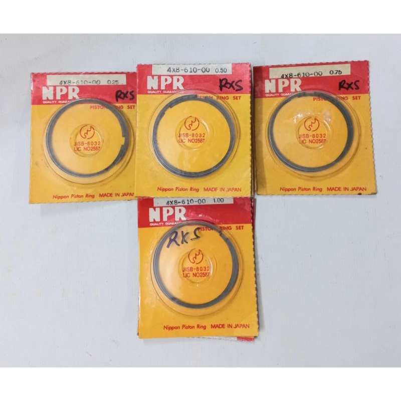 PISTON RING 0.25/0.0/0.75/11.00 RXS