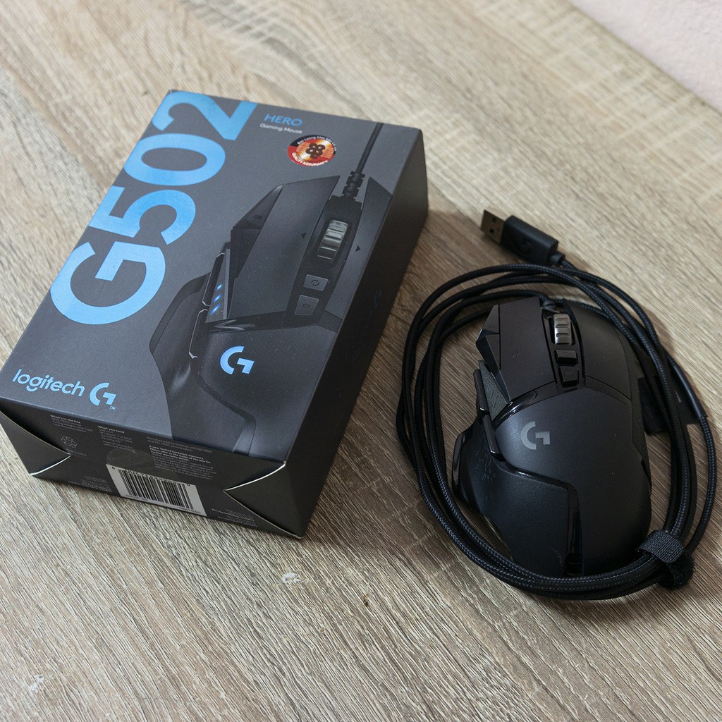 🔥 LOGITECH - G502 Hero Gaming Mouse RGB | เมาส์เกมมิ่งระดับโปร มือสอง ของแท้ [1ms 100-16000 DPI]
