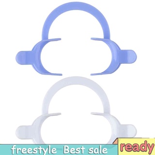 Freestyle ปากเป่า พลาสติก แก้ม ดึง รูปตัว C เครื่องมือทันตกรรม ที่เปิดปาก