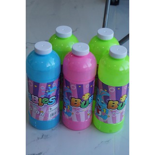 1000ml น้ำยาเป่าฟองสบู่ น้ำยาเติม bubble ฟองสบู่ เป่าฟอง พ่นฟอง