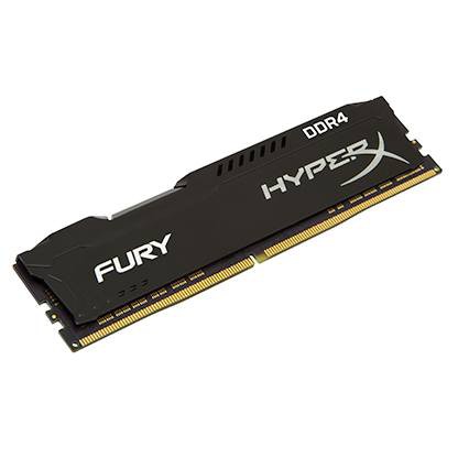 Kingston HyperX FURY 4GB 2400MHz DDR4 CL15 DIMM สีดํา (HX424C15FB/4)