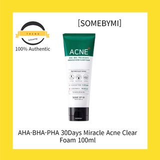 [SOMEBYMI] Aha-bha-pha โฟมล้างสิว 30 วัน 100 มล.