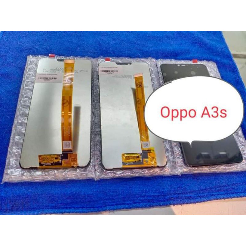 หน้าจอรุ่น Oppo A3s  แท้ พร้อมแถมฟิล์มกระจก1แผ่น