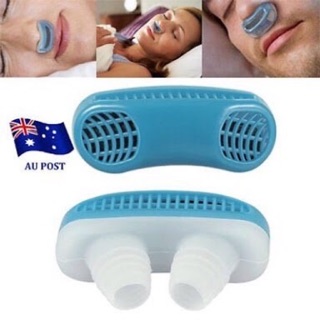 อุปกรณ์ช่วยลดการนอนกรนและหอกอากาศขณะนอนหลับ2in1 snoring and air