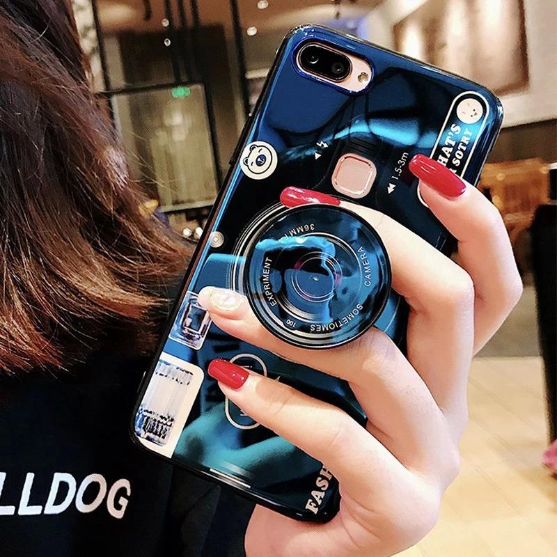 เคสโทรศัพท์แบบนิ่มสําหรับ samsung j 2 pro j 4 prime camera j 4 plus j 6 prime สีฟ้า j6 plusj3 2018