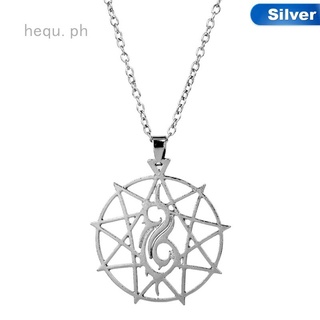 Hequ Slipknot Heavy Metal Rock Band pendant Necklace for Unisex Music