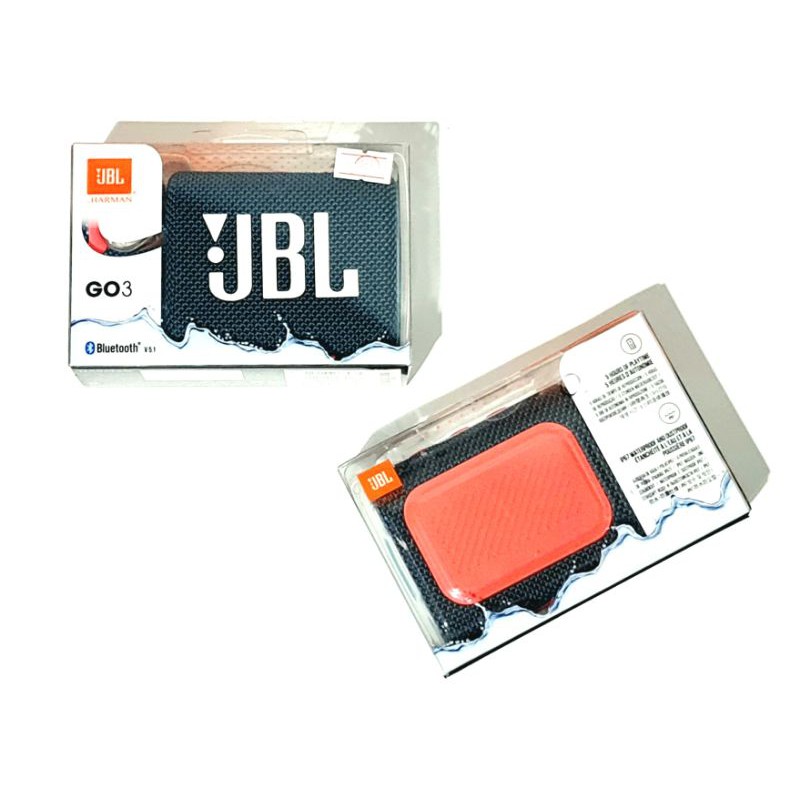 JBL GO 3 Bluetooth 5.1 ( สีน้ำเงิน ชมพู ) รับประกันของแท้