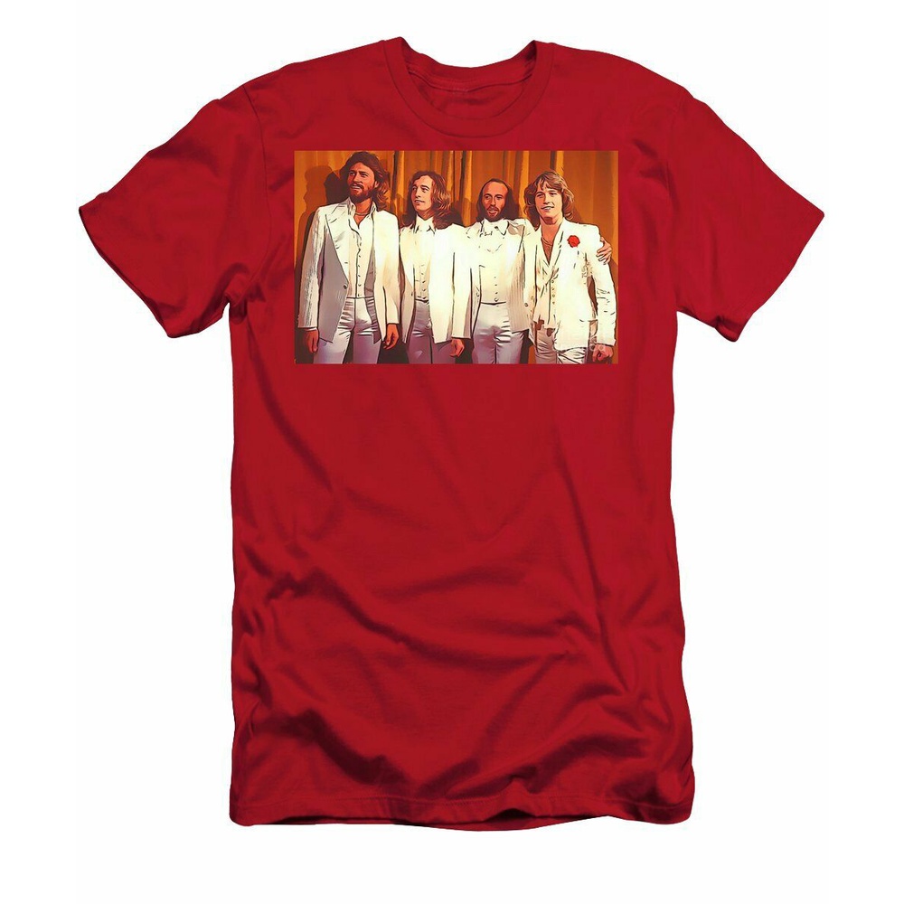 ถูกสุดๆเสื้อยืด ผ้าฝ้าย พิมพ์ลาย Bee Gees คุณภาพสูง เหมาะกับของขวัญวันเกิด สําหรับผู้ชาย