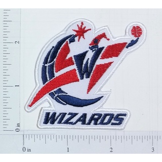 NBA Washington Wizards Basketball team sport โลโก้ แอลเอ เลกเกอร์ส เอ็นบีเอ บาสเก็ตบอล กีฬา ตัวรีดติดเสื้อ เย็บติดเสื้อ