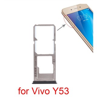 ถาดซิม VIVO Y53 ถาดใส่ซิมการ์ด SIM Card Holder Tray VIVO Y53 ดำ ทอง ชมพู