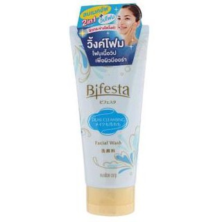 Bifesta Facial Wash Clear Cleansing บิเฟสต้า โฟมล้างหน้า เฟเชียล เคลียร์ คลีนซิ่ง เพื่อผิวมีออร่า 120g.