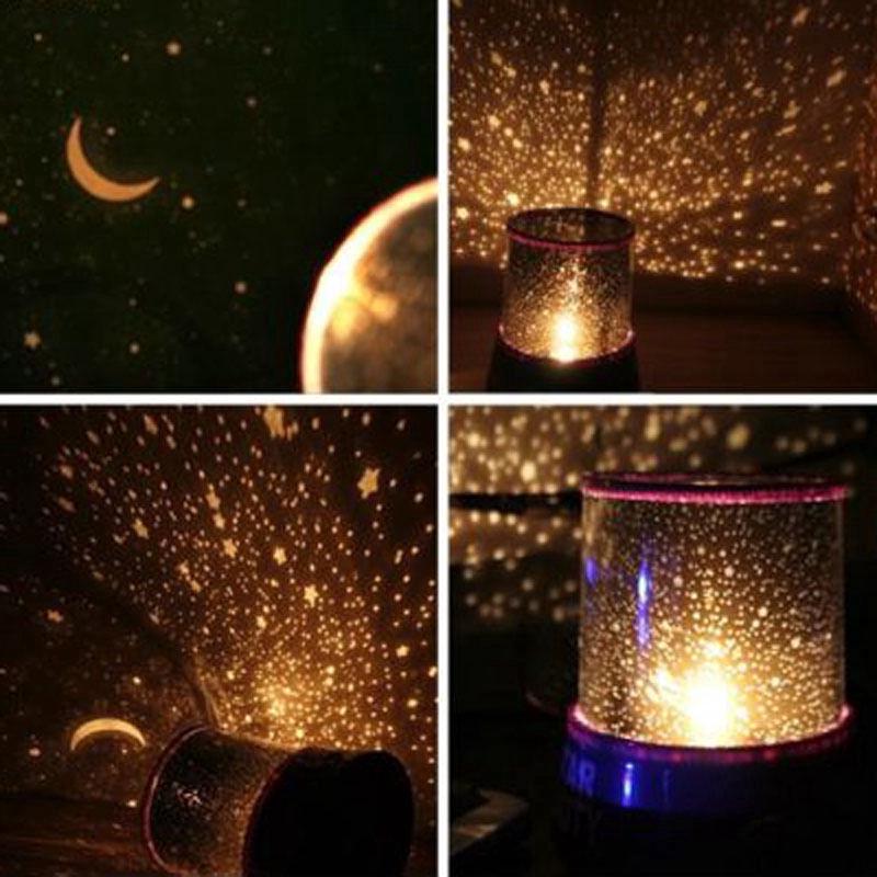 แสงดาวโรแมนติกไฟ LED Starry Night Sky Projector โคมไฟ Cosmos Master Kids Gift