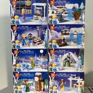 Lego Frozen:Snow Castle เลโก้โฟรเซ่น ตัวต่อโฟรเซ่น minifigure ของเล่น ของเล่นเด็ก