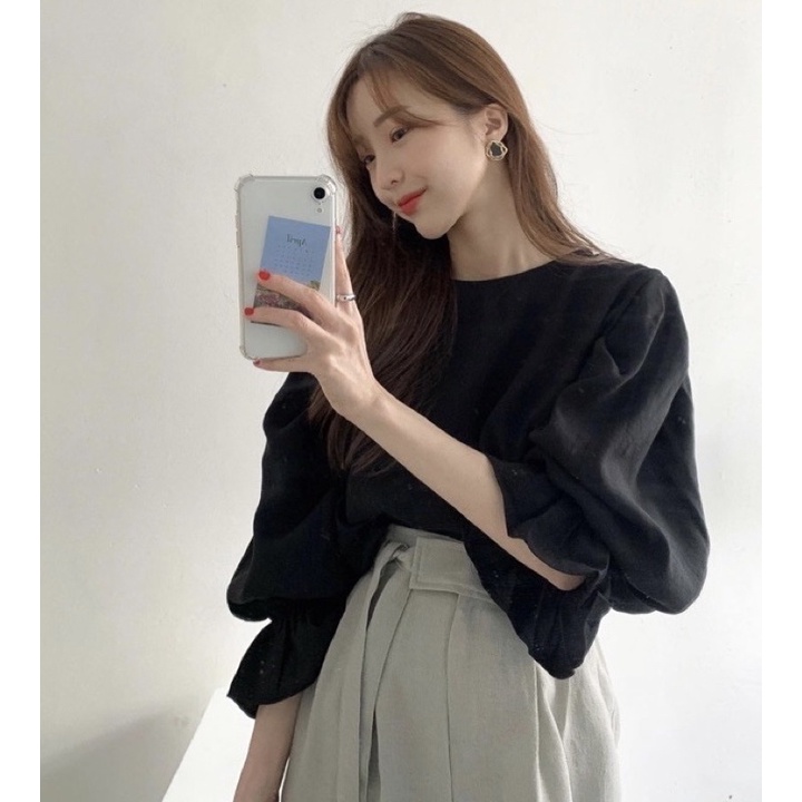 lucy black top from style_unnie