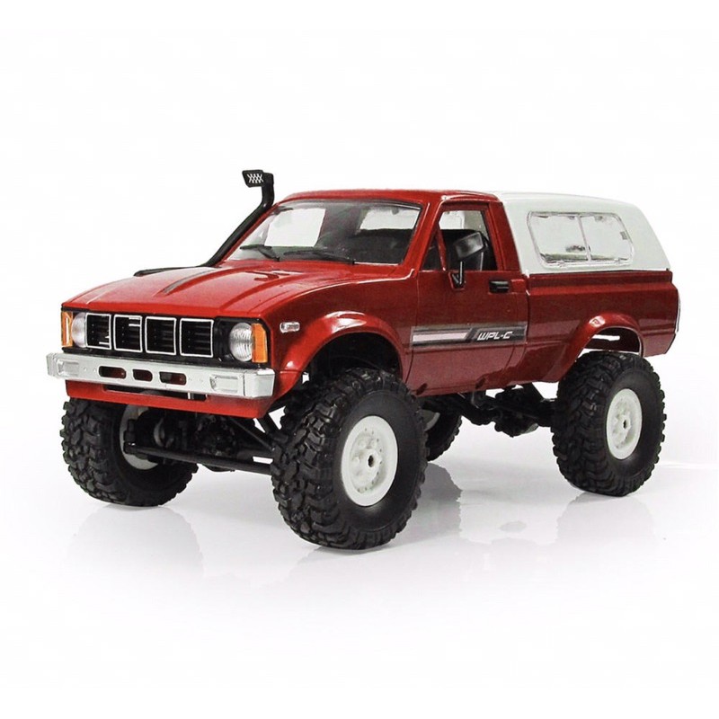 รถบังคับวิทยุWPL-C24 ออฟโรดToyota 4X4WD 1:16 2.4GHzระบบไฟฟ้า-มีไฟหน้า แบตเตอรี่ชาร์จอุปกรณ์พร้อมเล่น