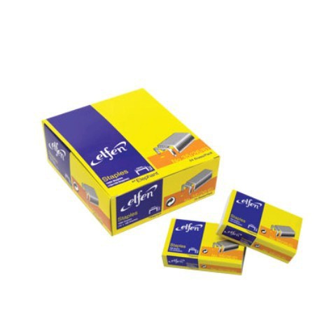 ลวดเย็บ กระดาษ เบอร์ 10 elfen Popular ลูกแม็กซ์ (24กล่อง)