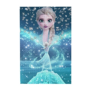 ของเล่นจิ๊กซอว์ปริศนา Disney Frozen 1000 ชิ้น สําหรับผู้ใหญ่ เด็ก ของขวัญวันเกิด ตกแต่งบ้าน