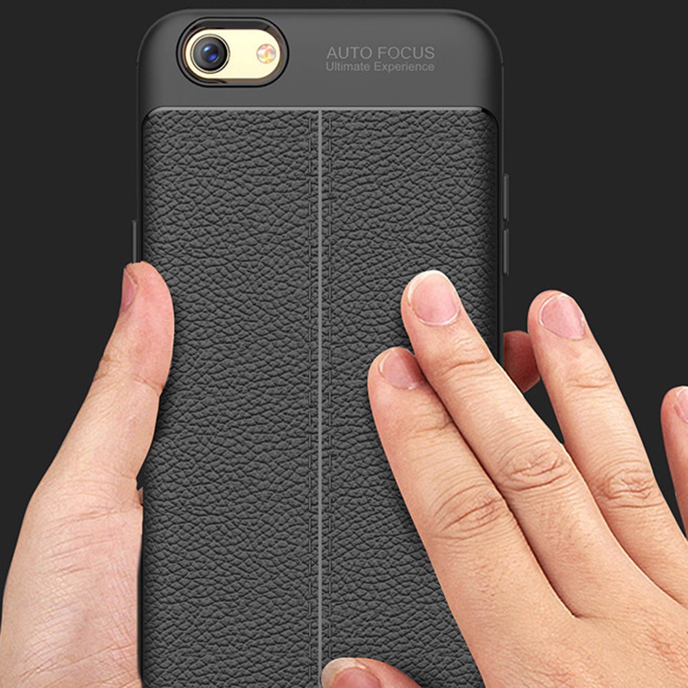 เคสนิ่ม​ ลายหนัง  vivo​ y81/81i