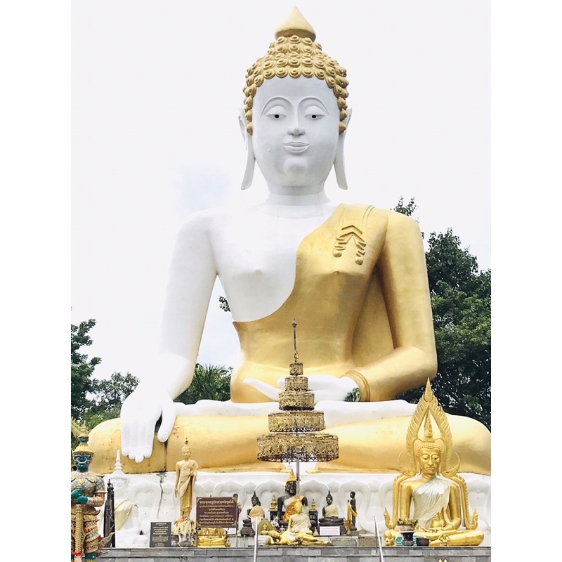 หลวงพ่อทันใจ“เศรษฐีทั้ง๕”วัดพระธาตุดอยคำ จ. เชียงใหม่ ปี ๒๕๖๓ แถมสร้อยข้อมือมงคล 1 เส้น - รูปที่ 3