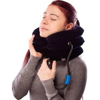 เครื่องล็อคคอ ที่ดึงคอยืดกระดุกคอ Neck Massage neck traction เพื่อบำบัดอาการปวดต้นคอ A88