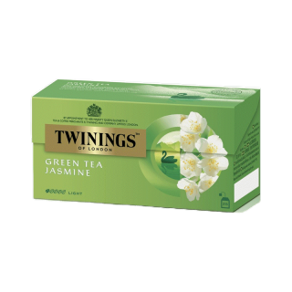 ทไวนิงส์ ชาเขียว จัสมิน กรีนที ชนิดซอง 1.8 กรัม แพ็ค 25 ซอง Twinings Jasmine Green Tea 1.8 g. Pack 25 Tea Bags